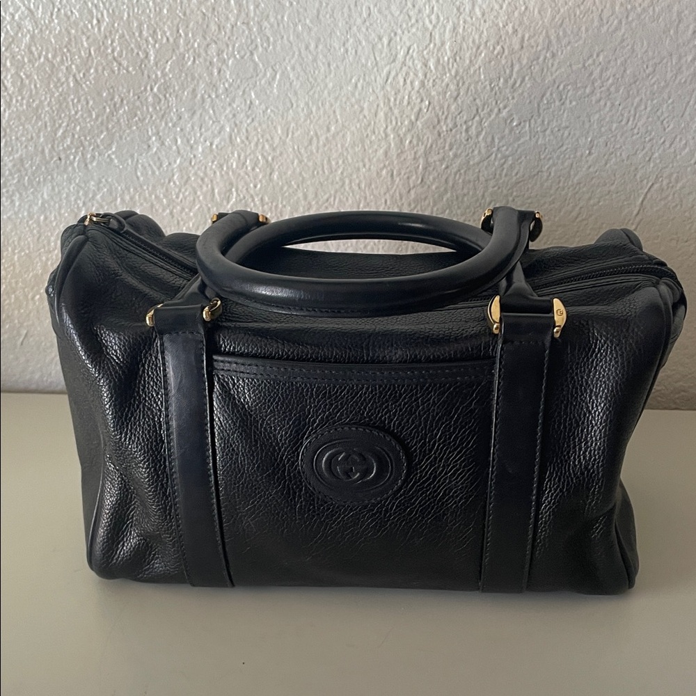 Gucci leather satchel